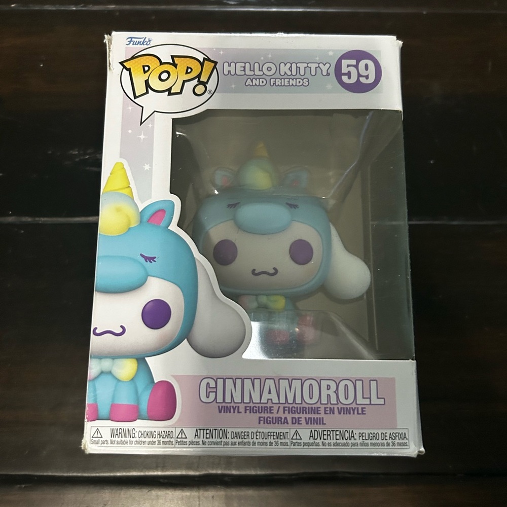 Funko Hello Kitty and Friends Cinnamoroll Figure with Blue and White